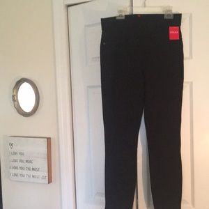 Spanx black skinny pants medium